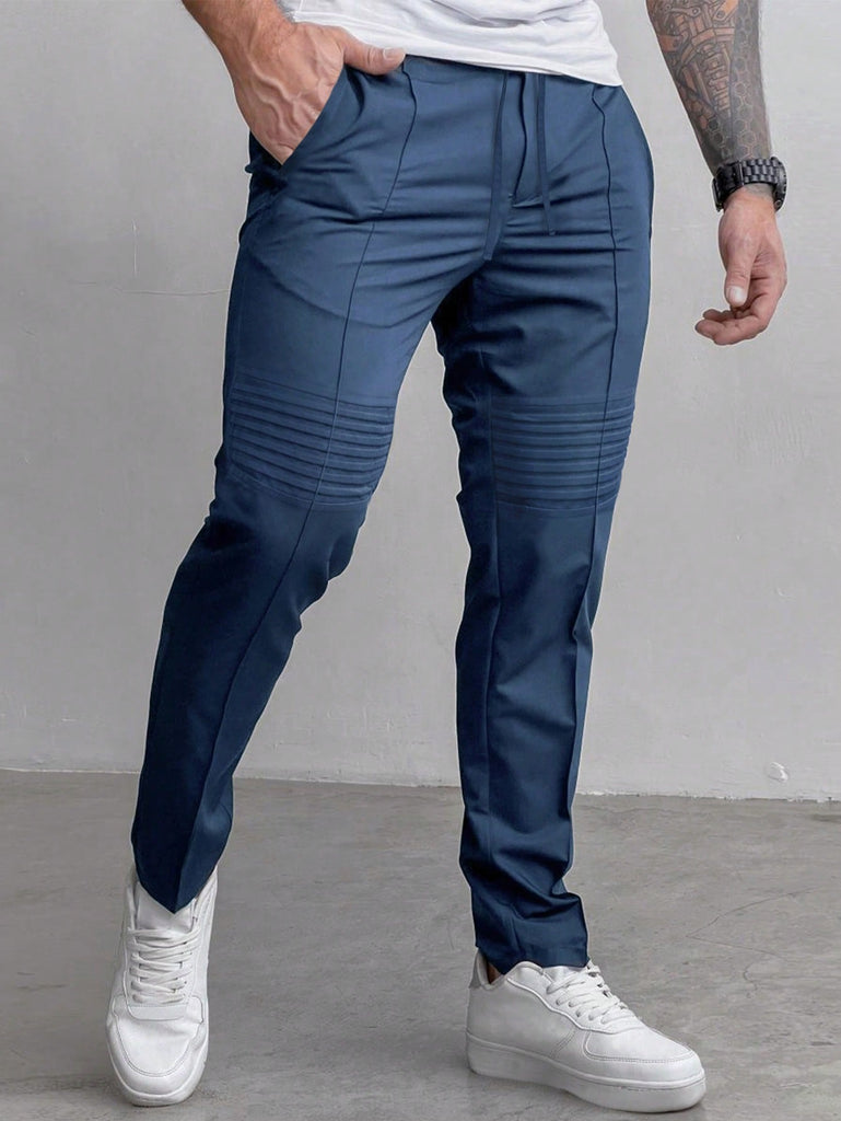 Pantalon Unicolore À Poche S